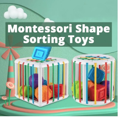 0 3 Years Old Shape Sorting Toy Color