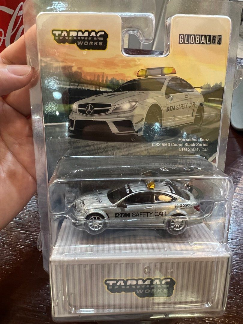 1/64 Mercedes Merc AMG C63 Coupe Black Series DTM Safety Car Tarmac ...