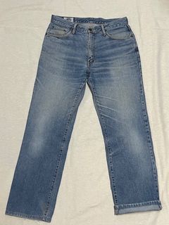 EDWIN 1412  日本製 90年代靛藍 直筒牛仔褲 W34