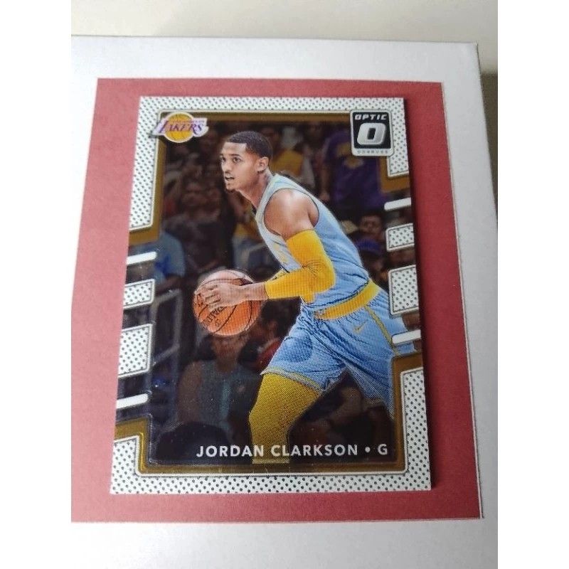 2017 Jordan Clarkson Los Angeles Lakers Optic Donruss NBA Basketball Sports  Trading Card, Hobbies  Toys, Memorabilia  Collectibles, Vintage  Collectibles on Carousell