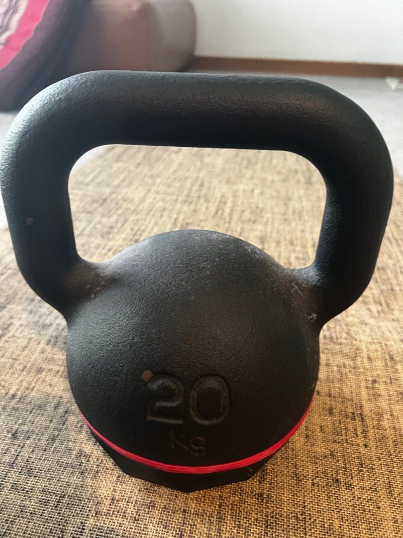 20kg Domyos Kettlebell, Sports Equipment, Exercise & Fitness, Weights