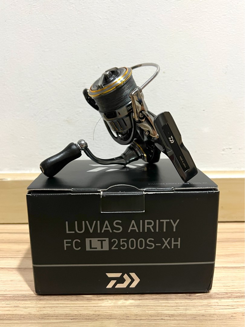 21 daiwa luvias airity LT2500S-XH spinning fishing reel (exist
