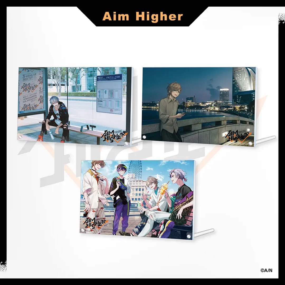 長期接受預訂>全新2434彩虹社nijisanji Aim Higher 亞克力立牌葛葉叶 