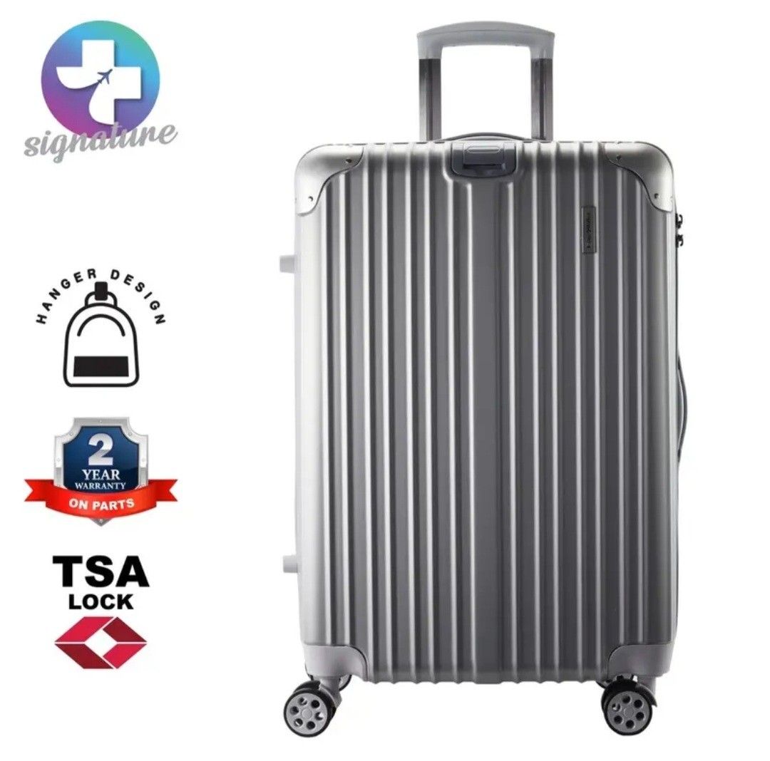 24 inch Case Valker Signature Flawless PC + hard case hanger luggage