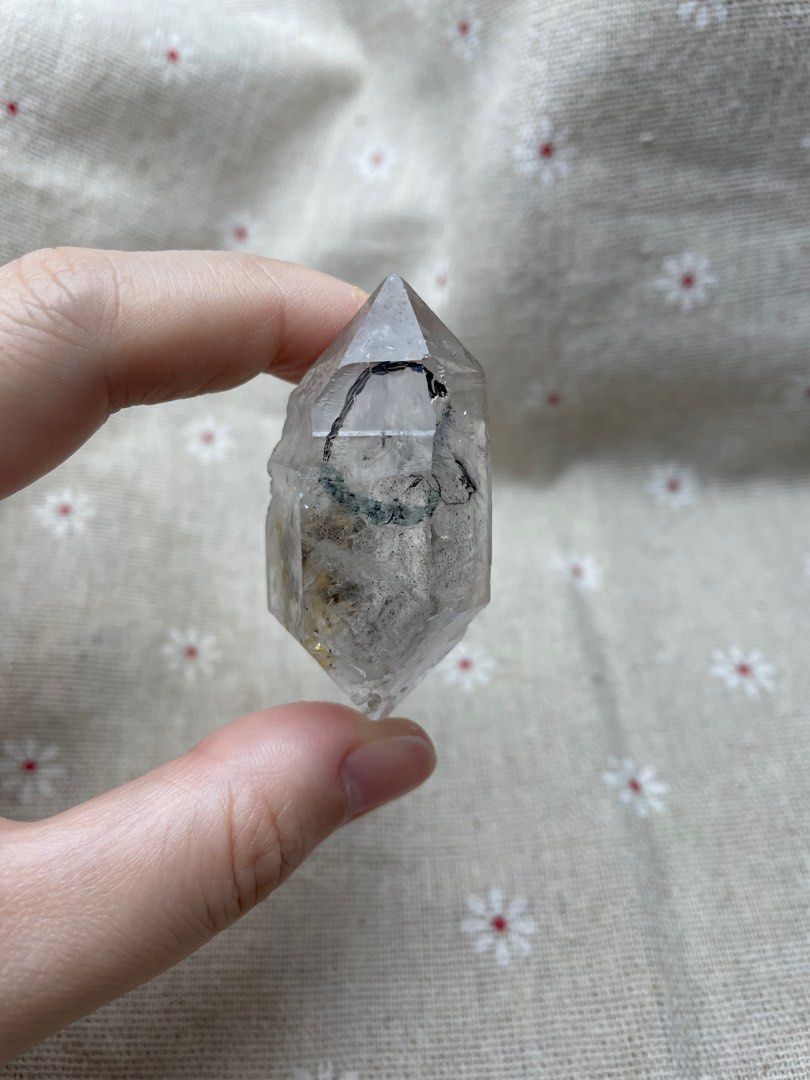 Double terminated herkimer diamond store