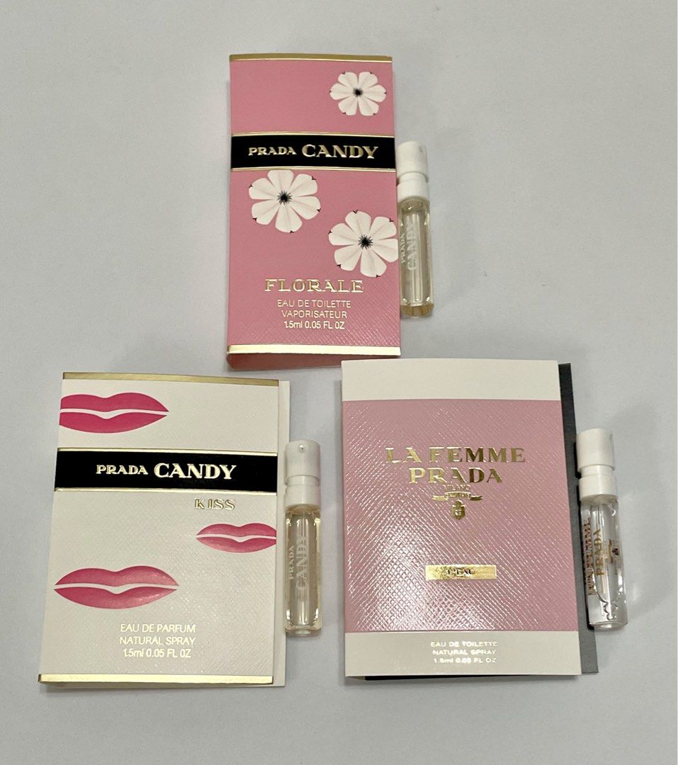 Prada hot sale perfume samples