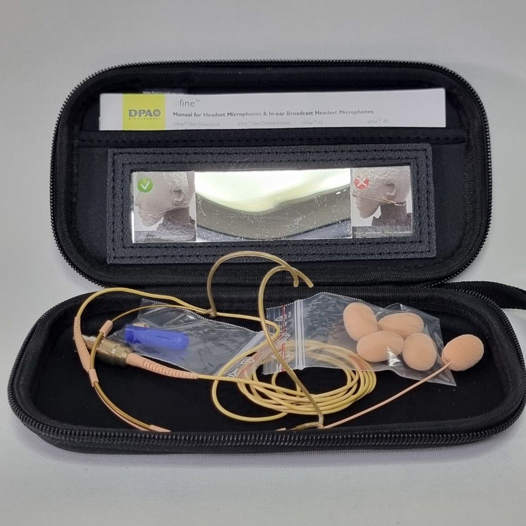 DPA 4066 Omnidirectional Headset Microphone63699143672322110