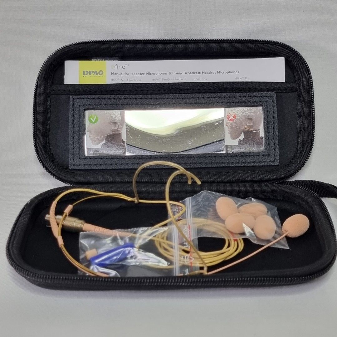 DPA 4066 Omnidirectional Headset Microphone63699143672322111