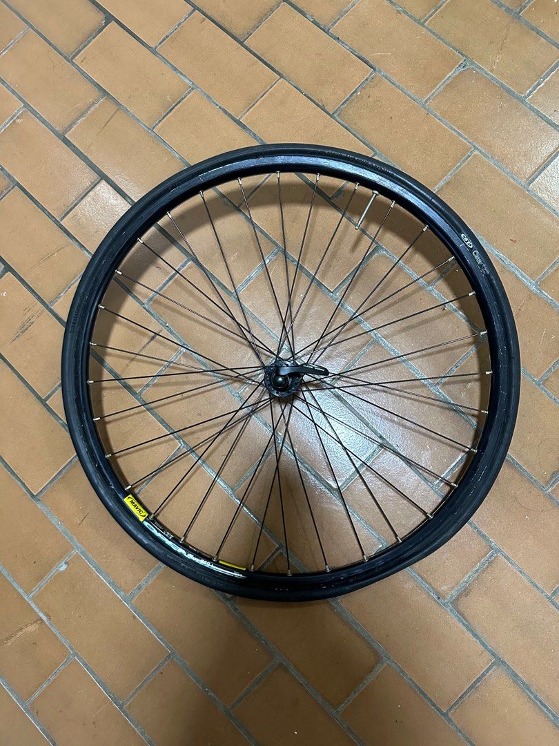 650c front wheel clearance