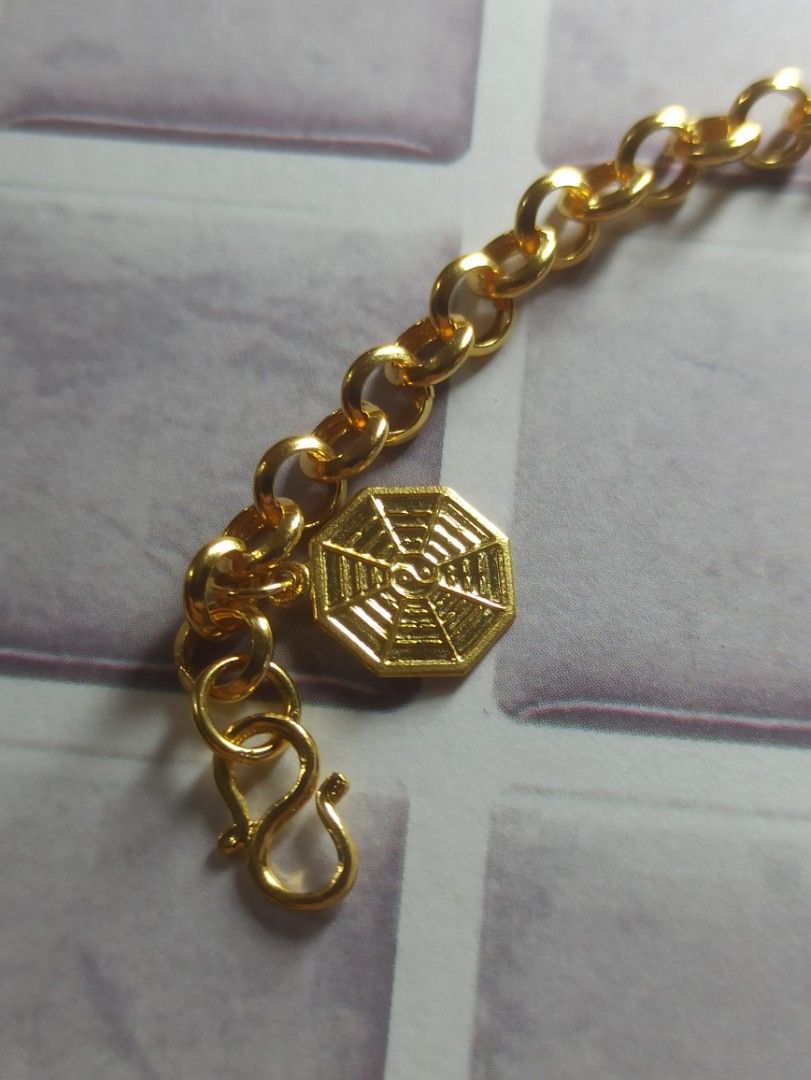 916 Gold Child Ankle Bracelet 92 dollar a gram
