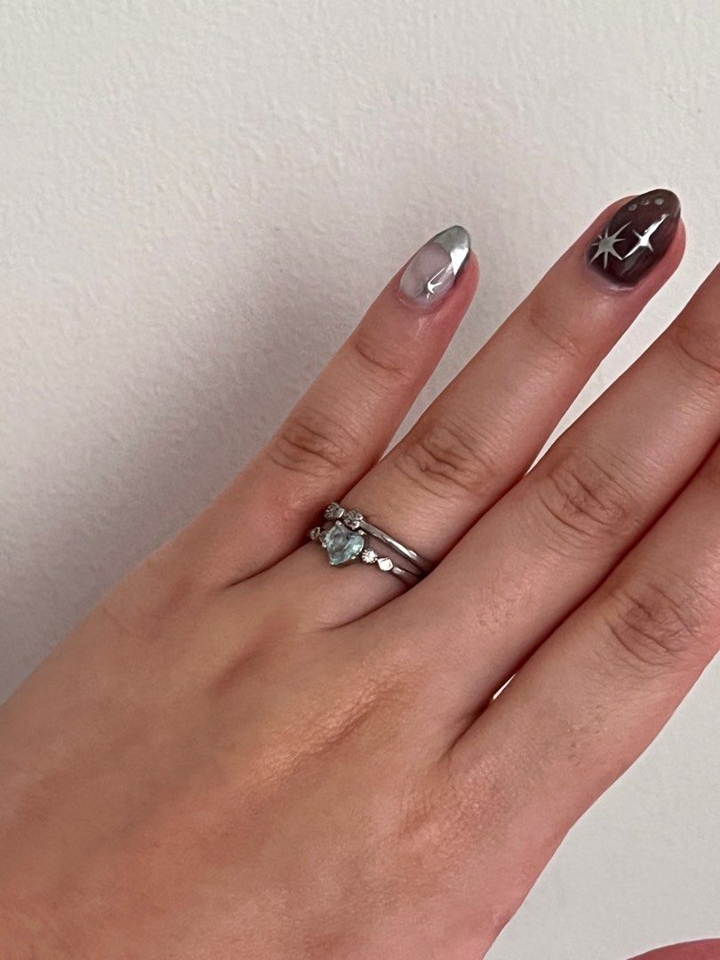 All silver rings hot sale