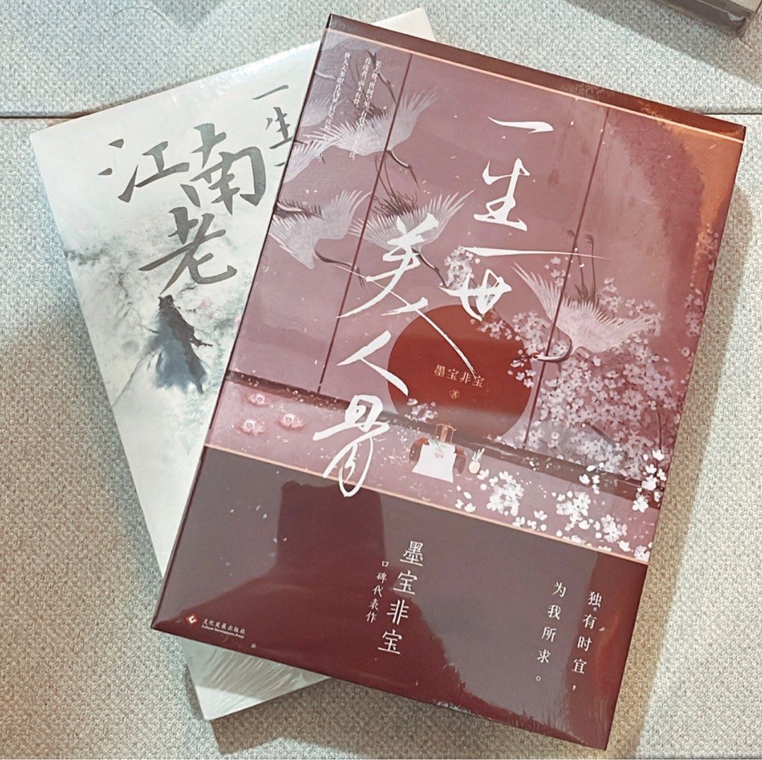 任嘉倫白鹿《周生如故》《一生一世》原著小說, 興趣及遊戲, 書本& 文具