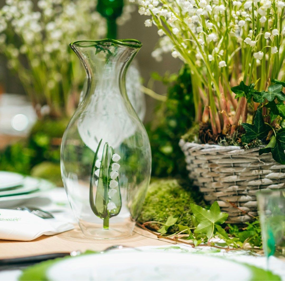 花樽Dior CARAFE Transparent New Lily of the Valley, 傢俬