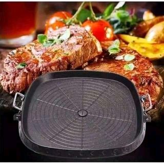 ￼ Korean Non Stick Griller Plate Marble Multi Roaster Samgyupsal Pan
P 480