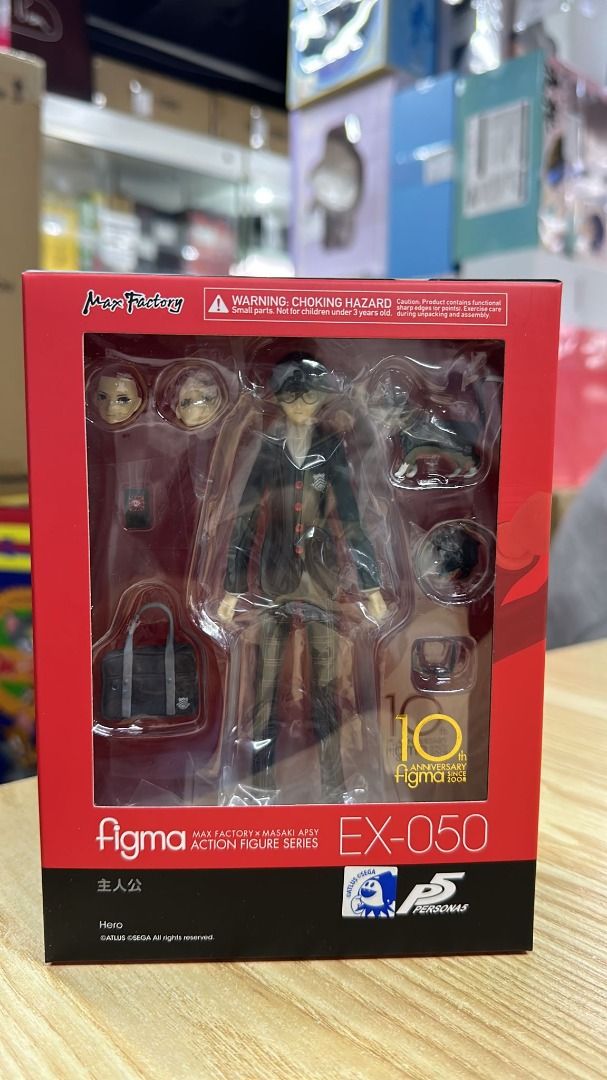 SOLD 全新Max Factory Figma EX-050 Persona5 Hero 女神異聞錄5