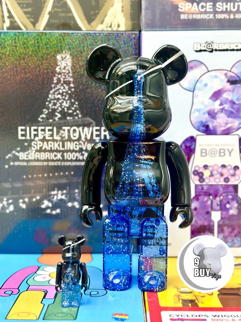 🔥少量現貨🔥巜MEDICOM TOY BE@RBRICK EIFFEL TOWER 東京鐵塔SPARKLING