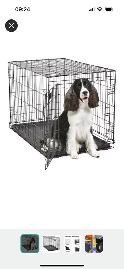 midwest contour folding dog crate