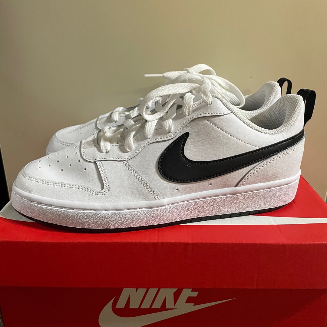 全新 Nike Court Borough (小dunk) 黑白 熊貓 尺寸7Y(25cm)、6 5Y(24 5cm) 她的時尚 鞋類