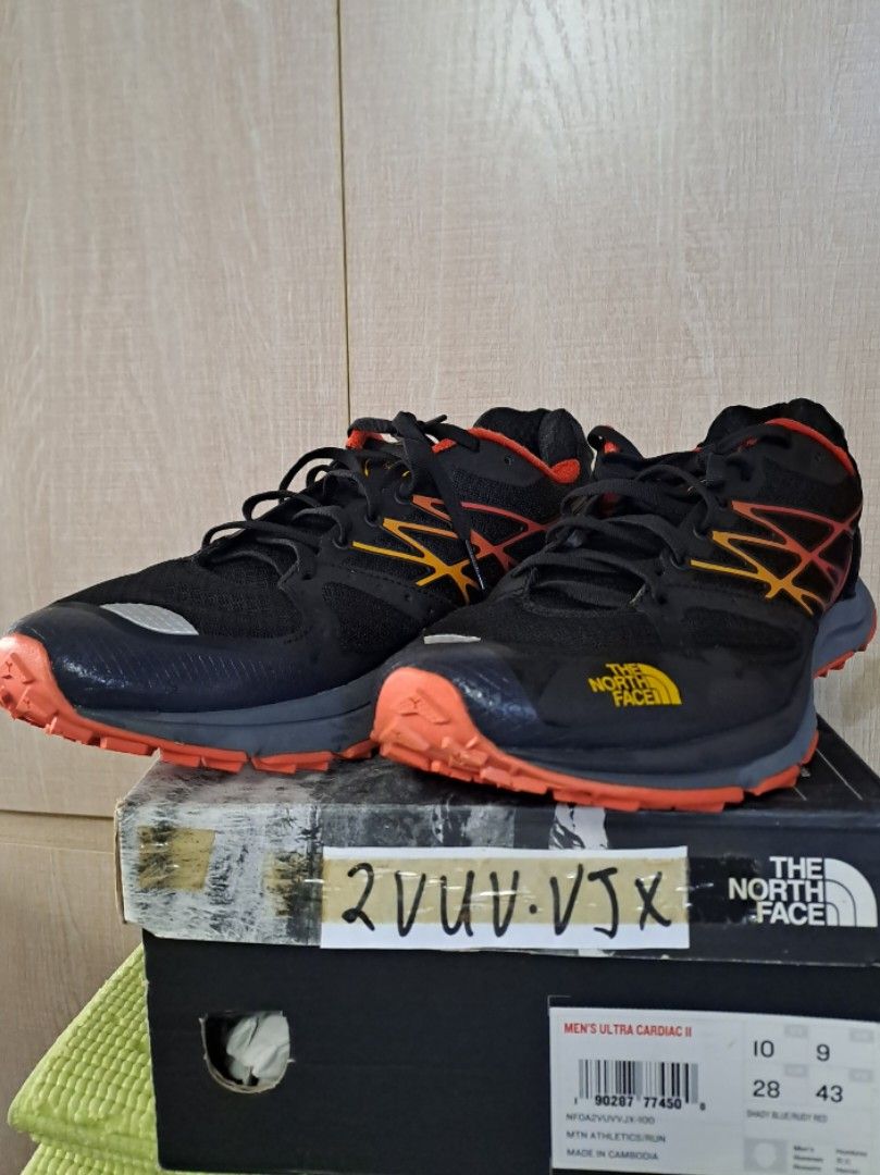 The North Face Men US10 EU43 Ultra Cardiac II Trail Running