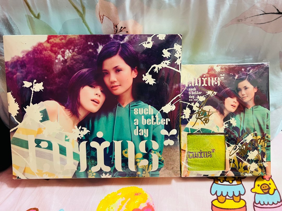 Twins Such a Better Day [CD] (2004)※B1※ 全新twins such a better day特別版加親筆簽名版CD, 興趣及遊戲