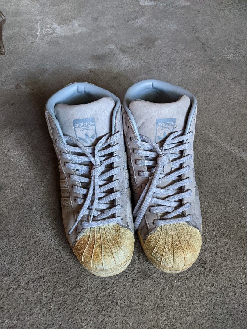 Adidas All Star Hi Suede Gray Men s Fashion Footwear Sneakers on Carousell