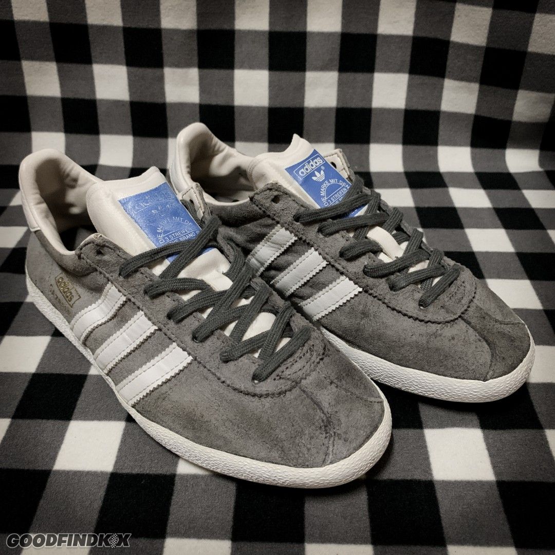 Adidas gazelle clearance grey womens