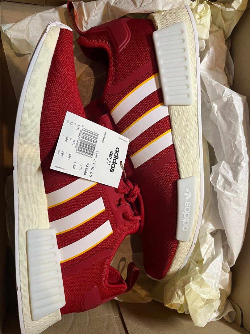 Adidas 46 hotsell us red