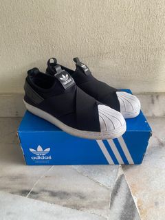 Adidas slip on falso on sale
