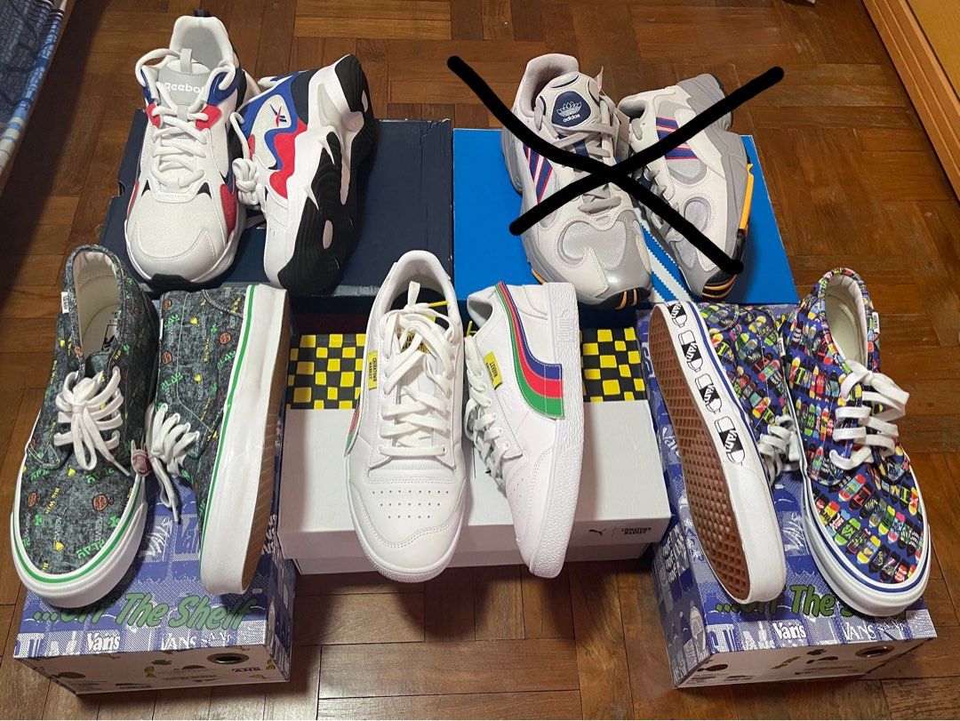 Puma deals vans shoes