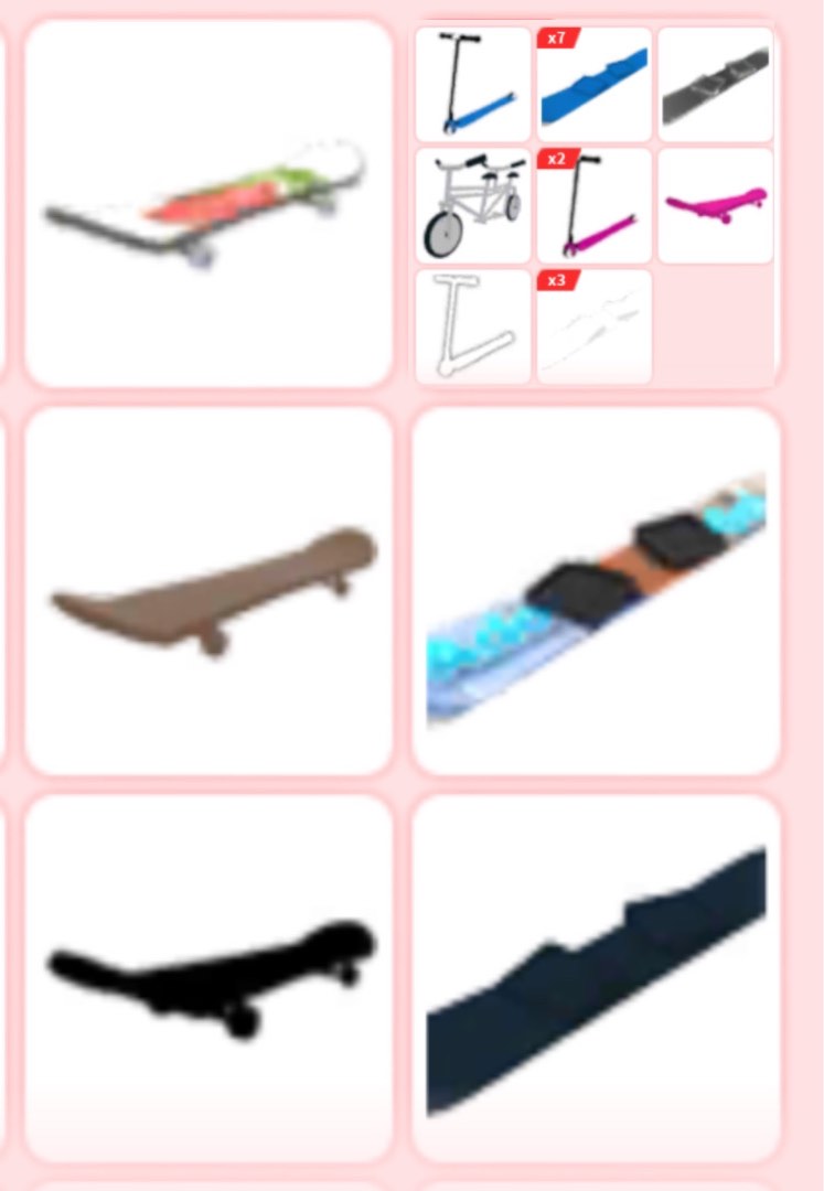 Adopt Me Super Rare Vehicles, Video Gaming, Gaming Accessories, Virtual