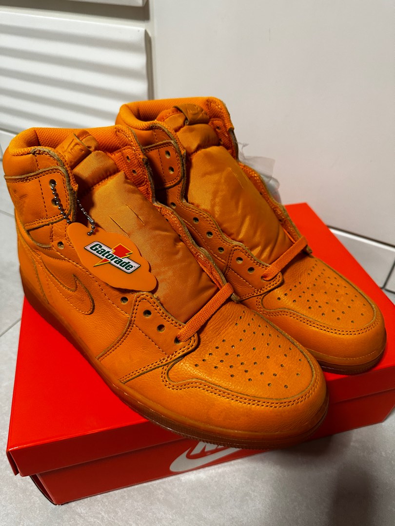 Air Jordan 1 High OG Gatorade Orange Peel Men s Fashion Footwear