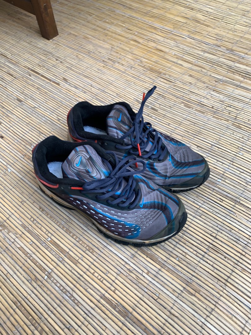 Nike Footwear Air Max 98 Thunder Blue On Feet Air Max 98 Qs On