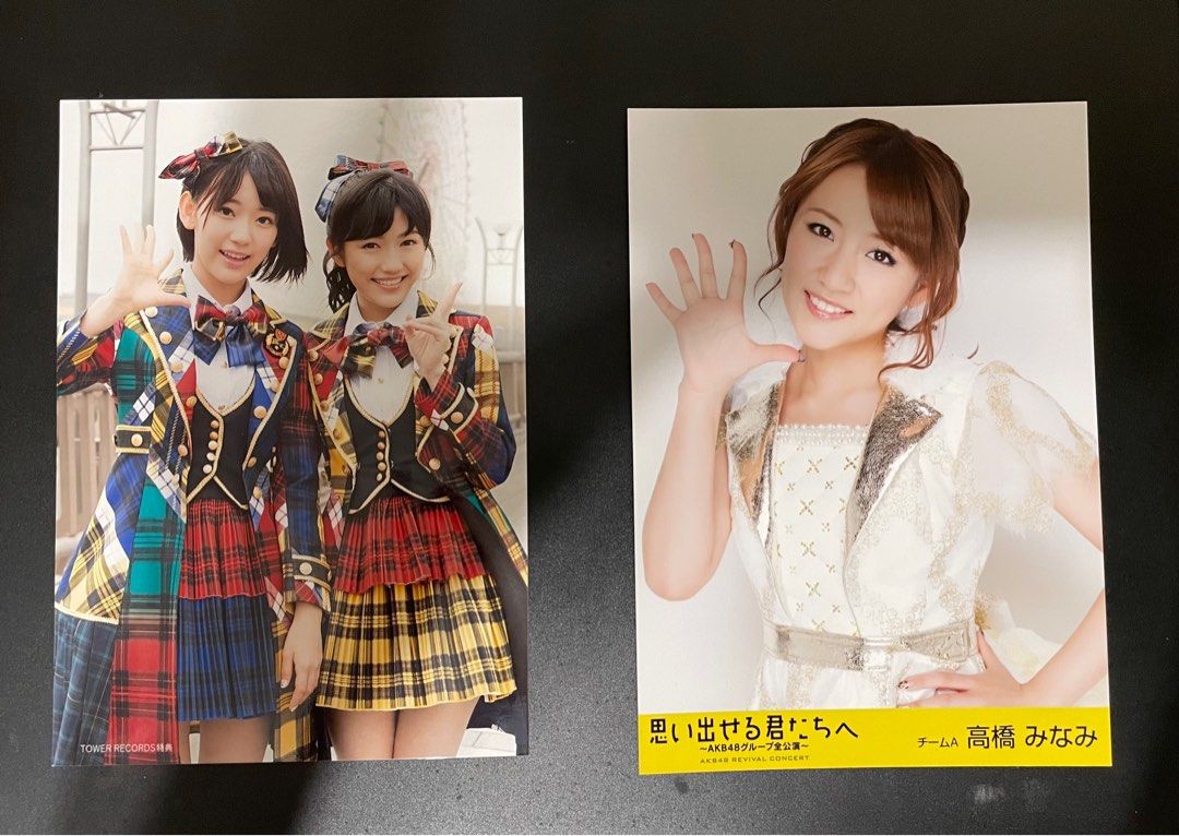 AKB48生寫真, 興趣及遊戲, 收藏品及紀念品, 日本明星- Carousell