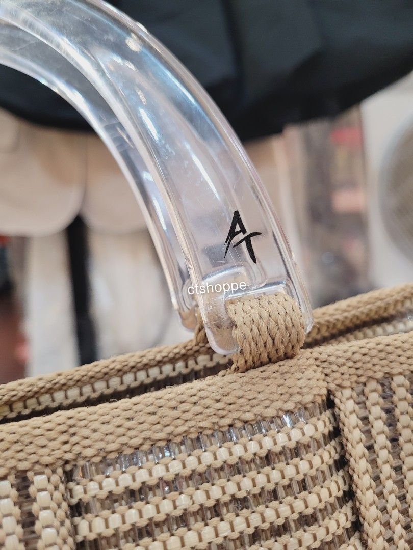 Alma Tonutti Italian Metallic Woven Handbag