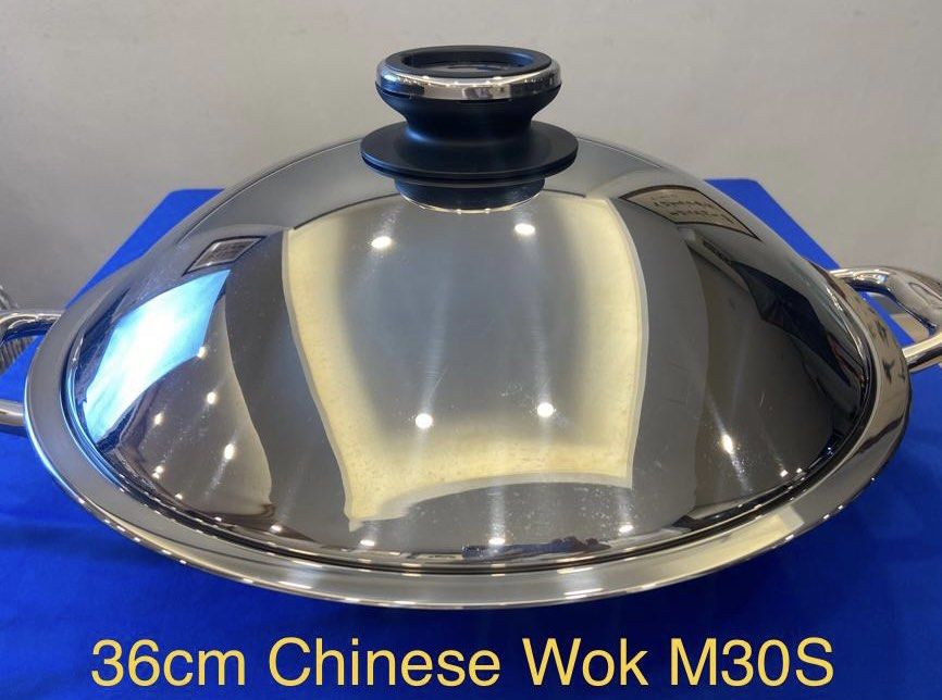 Wok 36 cm, 5.6 l - AMC