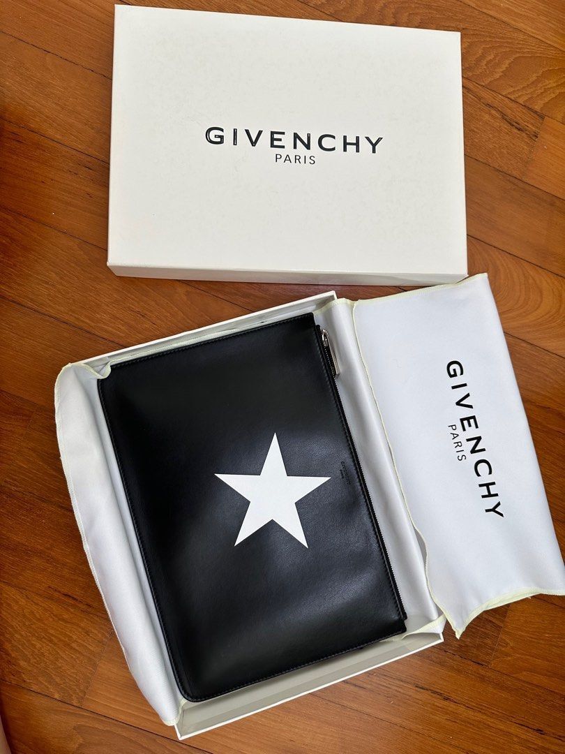 Authentic Givenchy Pochette Star Clutch Luxury Bags Wallets on