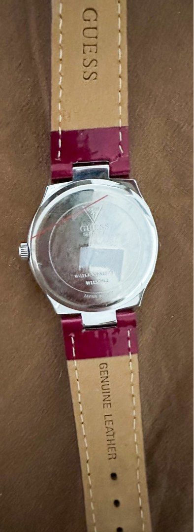 Authentic guess watch burgundy Women s Fashion Watches on