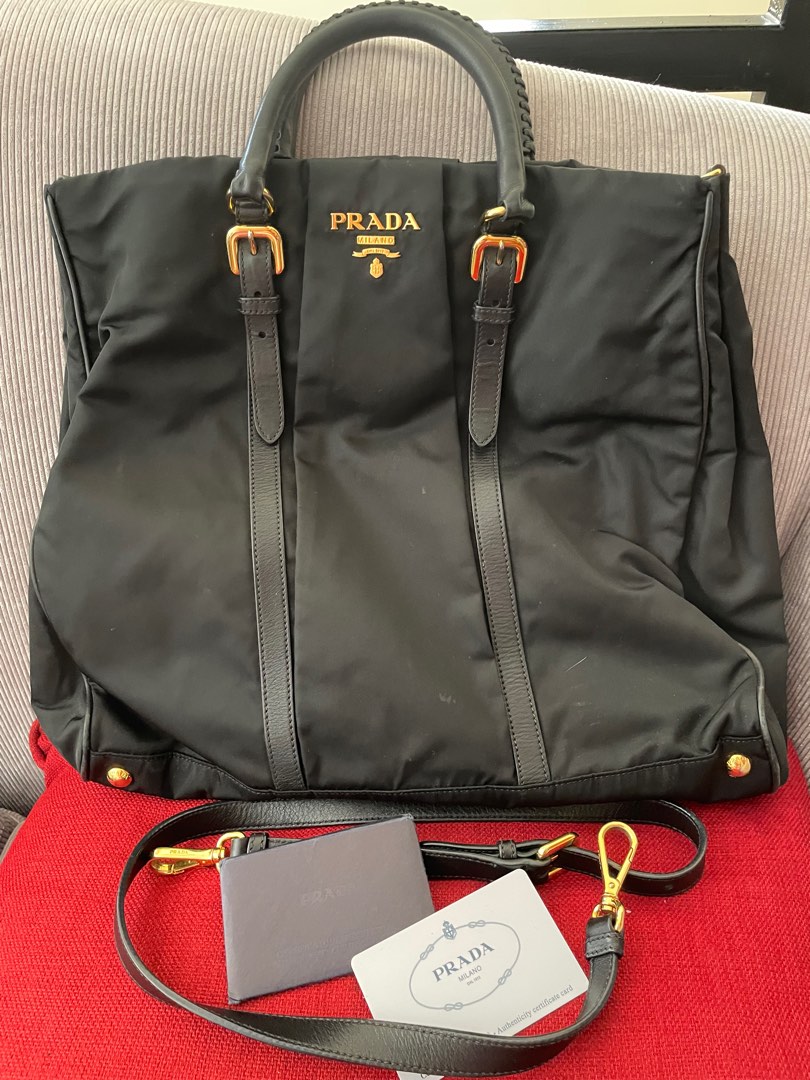 AUTHENTIC PRADA NYLON BAG, Luxury, Bags & Wallets on Carousell