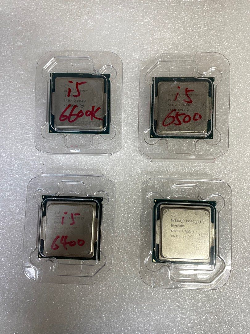 華碩Z170M-PLUS，intel ：i5-6600k，i5-6500，i5-6400，G4560, 電腦