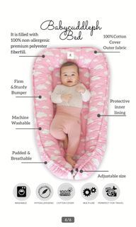 Baby Cuddle PH Potable Baby Bed