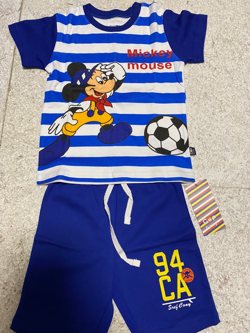 Baby gap Mickey Mouse set 4 years old, Babies & Kids, Babies & Kids