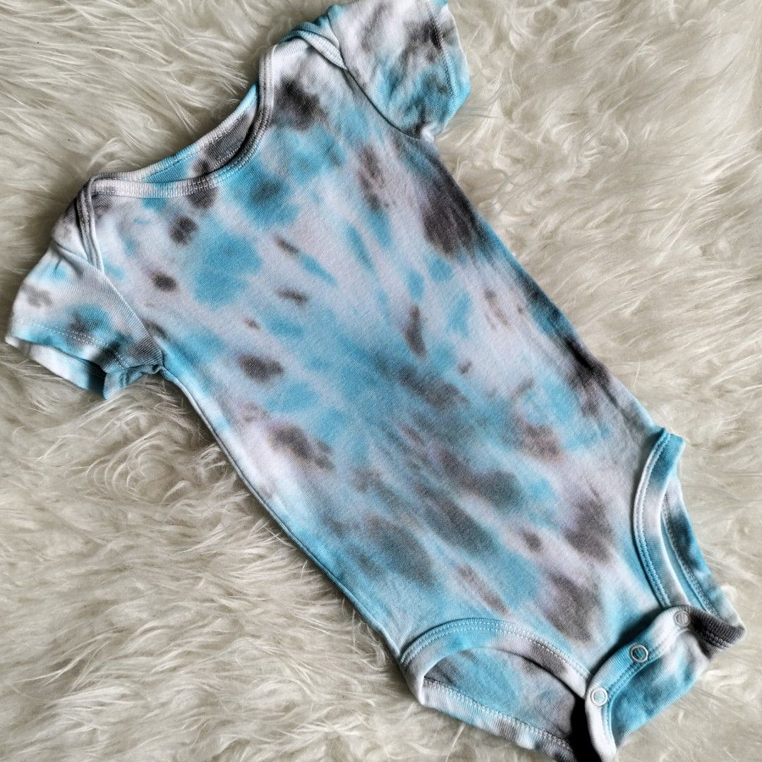 Tie dye baby romper sales