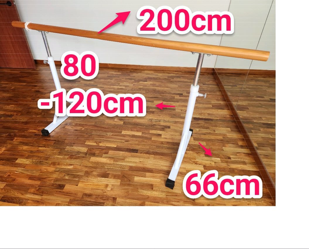 Wooden Gym Bar Ballet Bar Gymnastic Equipment Portable Ballerina Bar Double  Ballet Stretch Barre for Home - China Ballet Bar and Wooden Gym Bar Ballet  Bar price