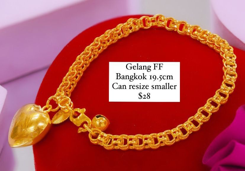 Bangkok FF Gold Plated Bracelet Women s Fashion Jewelry