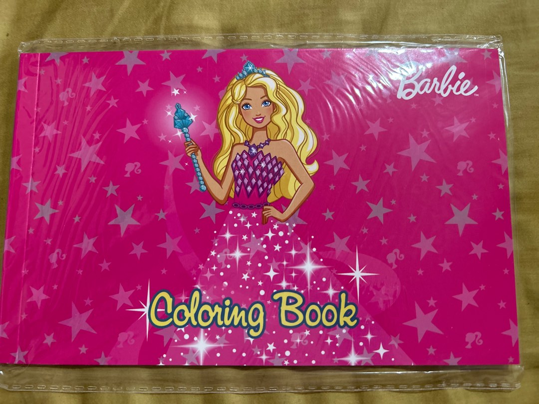Barbie Coloring Book, Hobbies & Toys, Stationary & Craft, Stationery ...