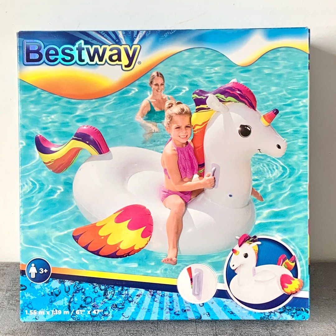 Bestway unicorn inflatable deals