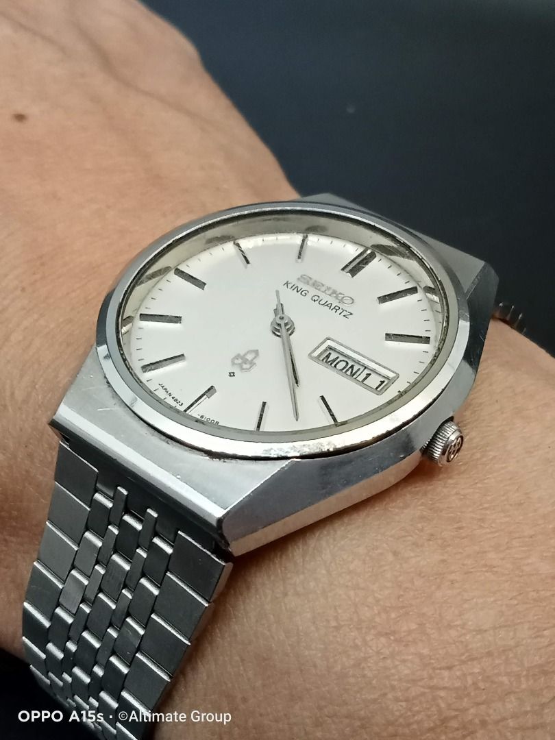 Birthday Watch February 1977 Seiko King Quartz 4823 8700 SUWA