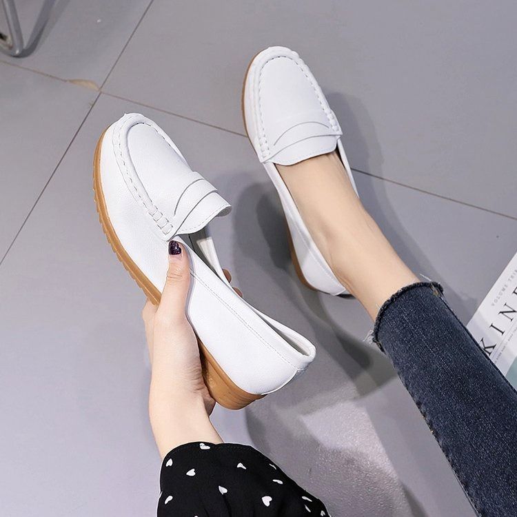 Black or White soft and comfortable Loafer Shoes