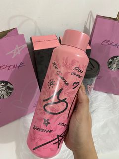 Blackpink + Starbucks Doodle Water Bottle Brand New with Complete Inclusions