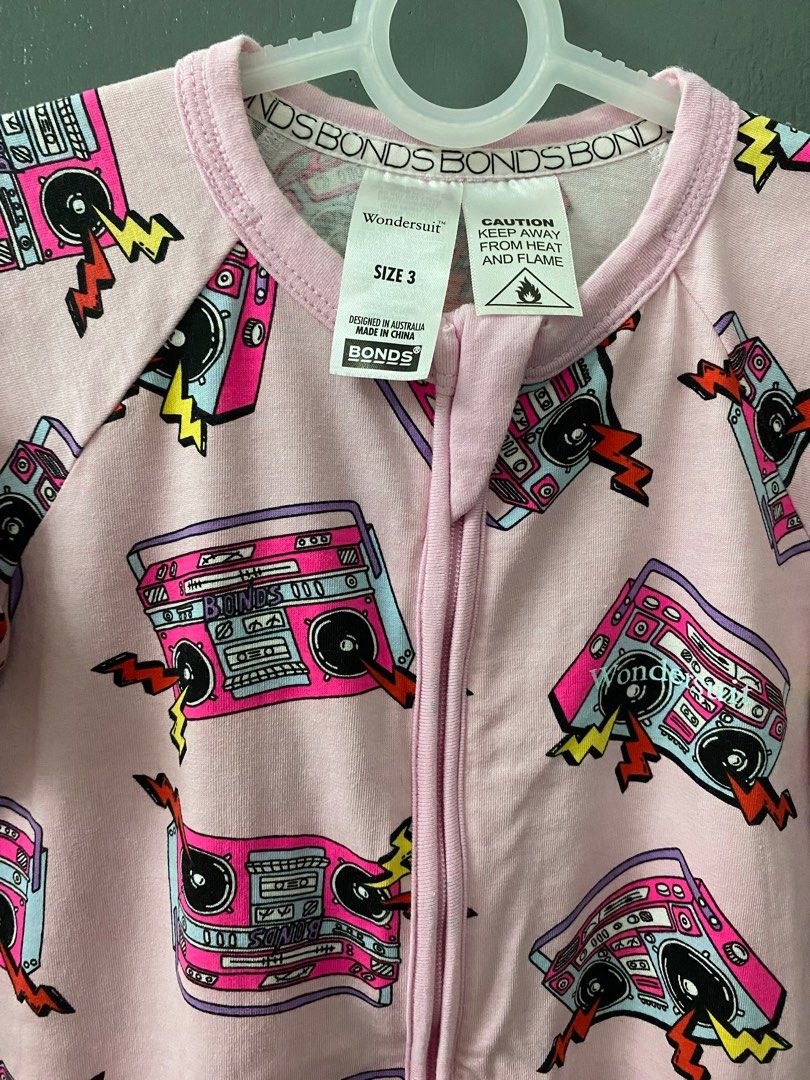 Bonds wondersuits size 3
